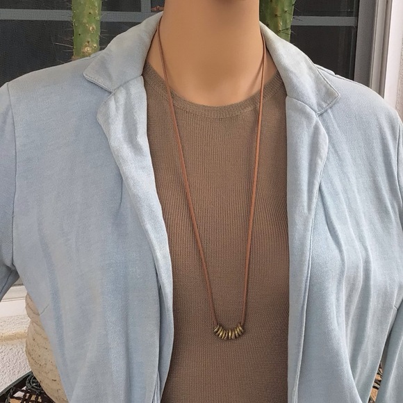 Sundance Charm necklace suede cord - Picture 4 of 10